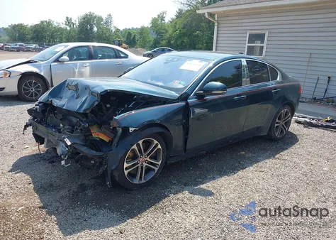 2017 Jaguar Xe 35T Premium from USA, damaged, VIN SAJAD4BV6HA959709